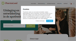 Desktop Screenshot of pharmalead.nl